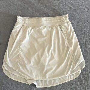 Lululemon Athletica Skirt | WHITE Tennis Skirt High Rise | Size: 8